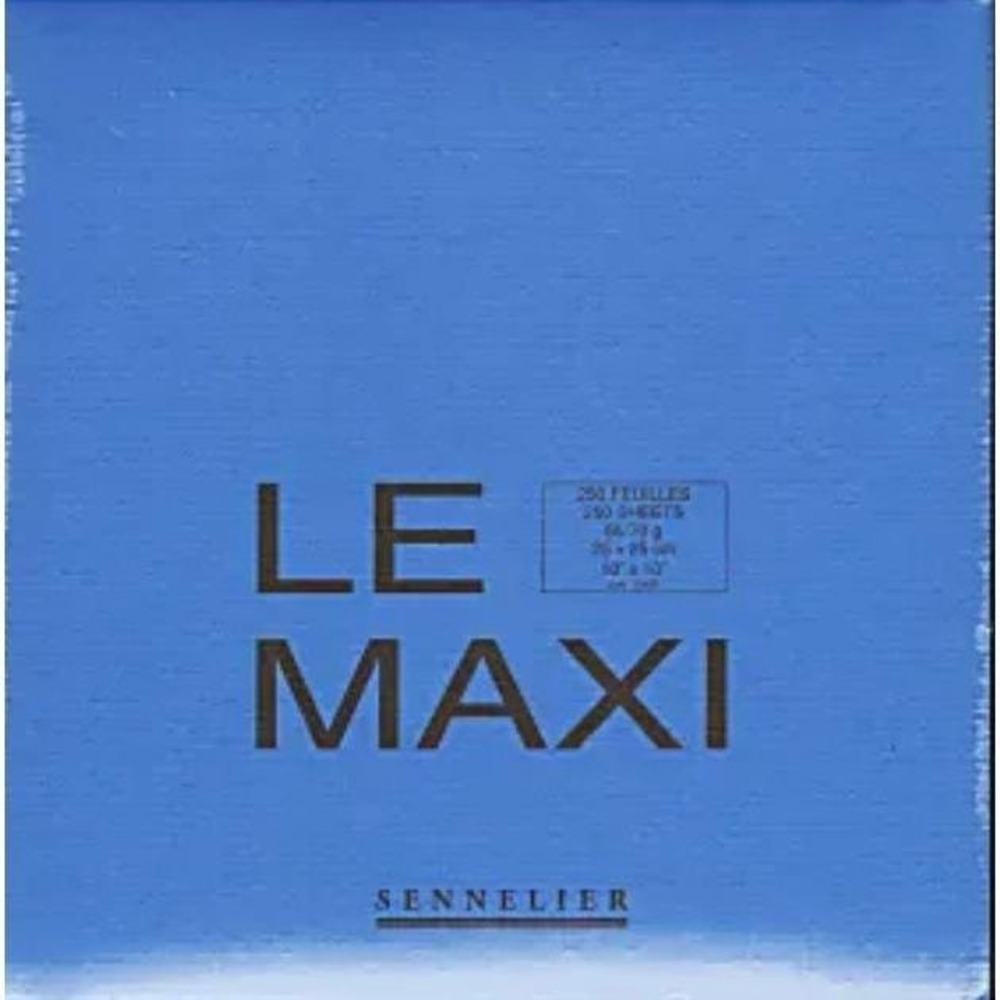 Sennelier Le Maxi Drawing Pad 250 Sheets 90g‎ 10x10" Square Sketchbook N132775